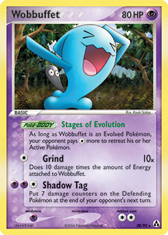 Wobbuffet 28/92 Pokémon card from Ex Legend Maker for sale at best price