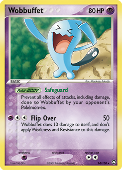 Wobbuffet 24/108 Pokémon card from Ex Power Keepers for sale at best price