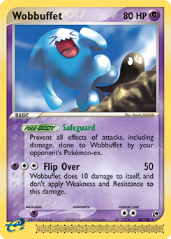 Wobbuffet 26/100 Pokémon card from Ex Sandstorm for sale at best price