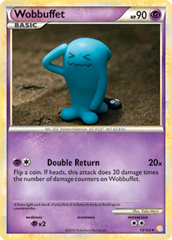 Wobbuffet 13/123 Pokémon card from HeartGold SoulSilver for sale at best price