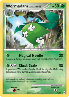 Carte Pokémon Wormadam 49/99 de la série Arceus en vente au meilleur prix