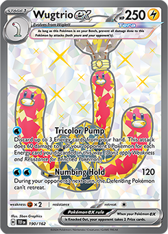 Wugtrio ex 190/162 Pokémon card from Temporal Forces for sale at best price