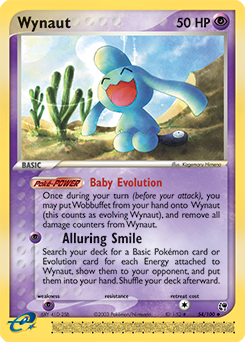 Carte Pokémon Peu commune Okeoke 54/100 de la série Ex Tempête de Sable