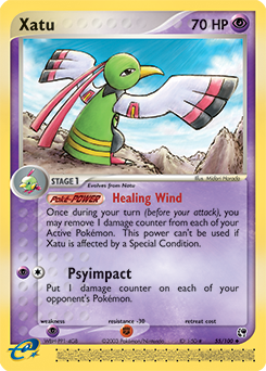 Xatu 55/100 Pokémon card from Ex Sandstorm for sale at best price