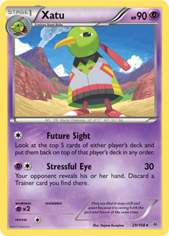 Xatu 29/108 Pokémon card from Roaring Skies for sale at best price
