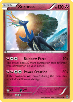 Xerneas 107/162 Pokémon card from Breakthrough for sale at best price