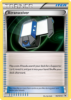 Uncommon Pokémon card Xtransceiver 96/101 from Noble Victories expansion