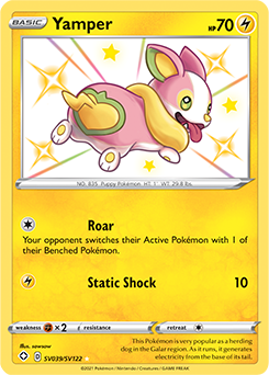 Yamper SV039/SV122 Pokémon card from Shining Fates for sale at best price
