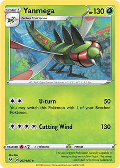 Yanmega 007/185 Pokémon card from Vivid Voltage for sale at best price