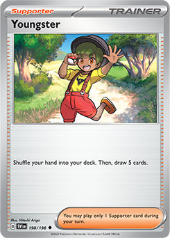 Youngster 198/198 Pokémon card from Scarlet & Violet for sale at best price