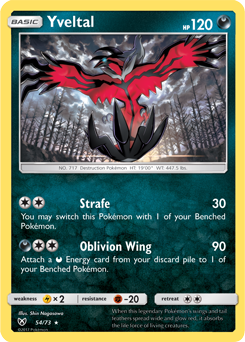 Yveltal 54/73 Pokémon card from Shining Legends for sale at best price