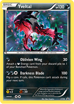 Yveltal XY06 Pokémon card from XY Promos for sale at best price