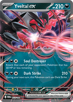 Yveltal ex 53/88 Pokémon card from Perfect Order for sale at best price