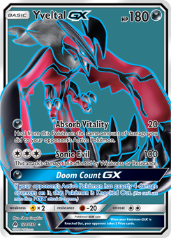 Yveltal GX 124/131 Pokémon card from Forbidden Light for sale at best price