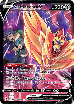 Zamazenta V TG22/TG30 Pokémon card from Astral Radiance for sale at best price