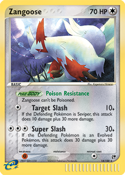 Carte Pokémon Mangriff 14/100 de la série Ex Tempête de Sable en vente au meilleur prix