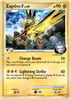 Carte Pokémon Zapdos 12/99 de la série Arceus en vente au meilleur prix