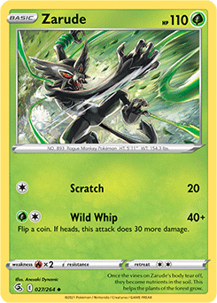 Zarude 27/264 Pokémon card from Fusion Strike for sale at best price