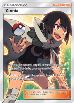 Zinnia 70/70 Pokémon card from Dragon Majesty for sale at best price