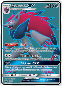 Zoroark GX SM84 Pokémon card from Sun and Moon Promos for sale at best price