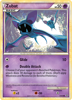 Zubat 70/95 Pokémon card from Unleashed for sale at best price