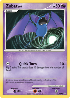 Zubat 133/147 Pokémon card from Supreme Victors for sale at best price