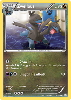 Zweilous 96/124 Pokémon card from Dragons Exalted for sale at best price