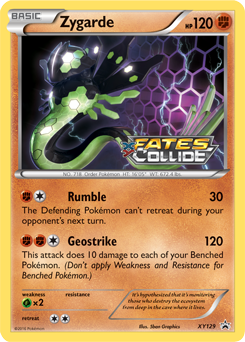 Zygarde XY129 Pokémon card from XY Promos for sale at best price