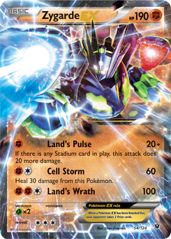 Zygarde EX 54/124 Pokémon card from Fates Collide for sale at best price