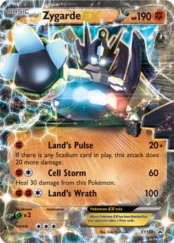 Zygarde EX XY151 Pokémon card from XY Promos for sale at best price